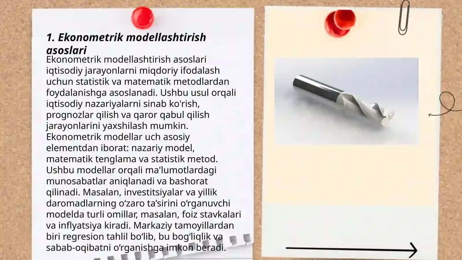 Ekonometrik modellashtirish asoslari 3