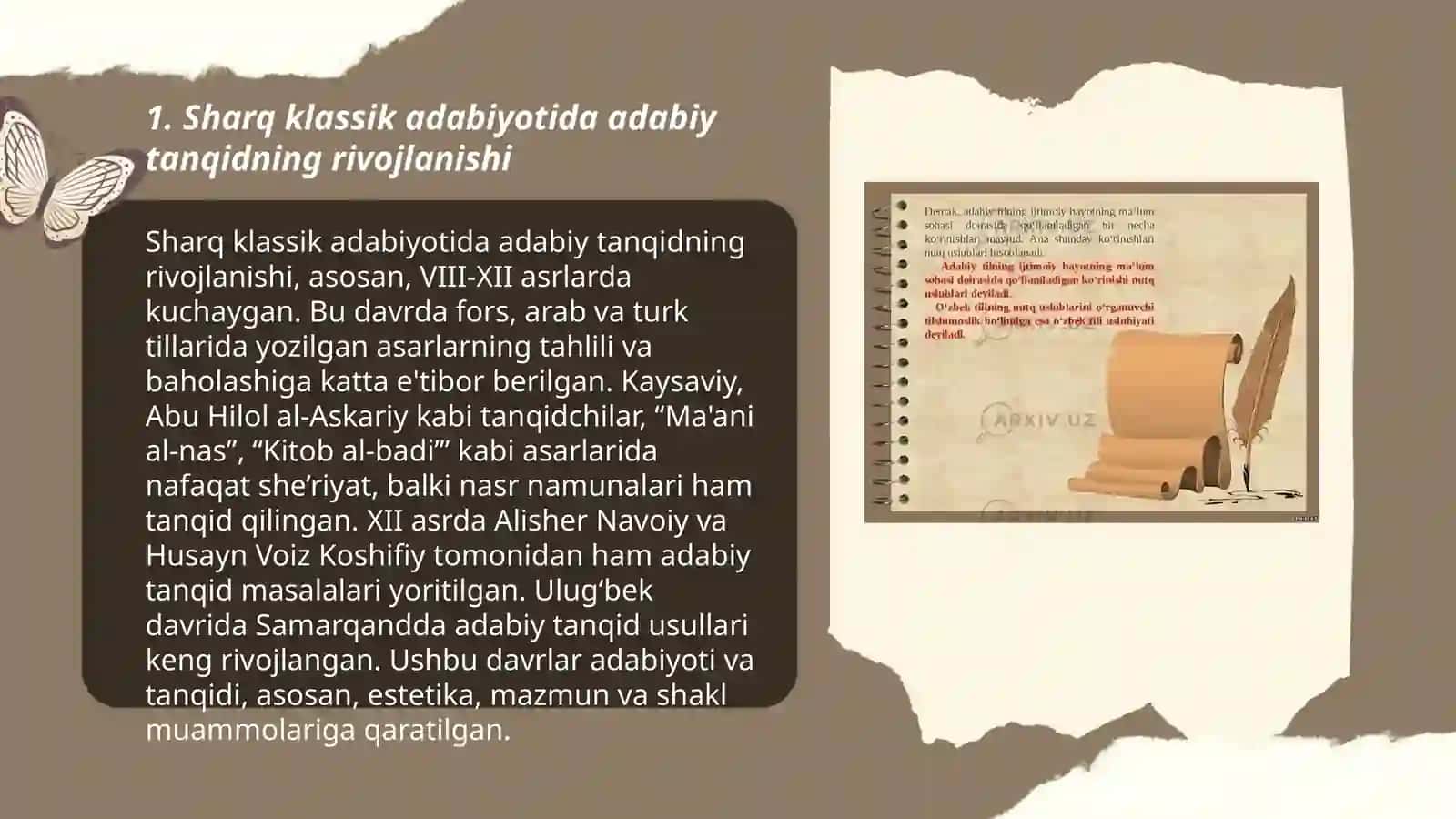 Sharq klassik adabiyotida adabiy tanqidiy fikrlar taraqqiyoti 3