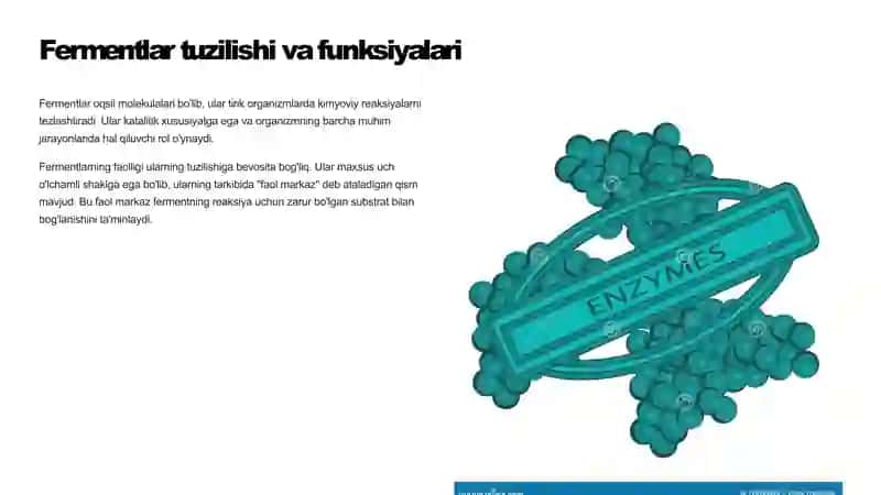 Tibbiyotda fermentlarning qo’llanilishi 3