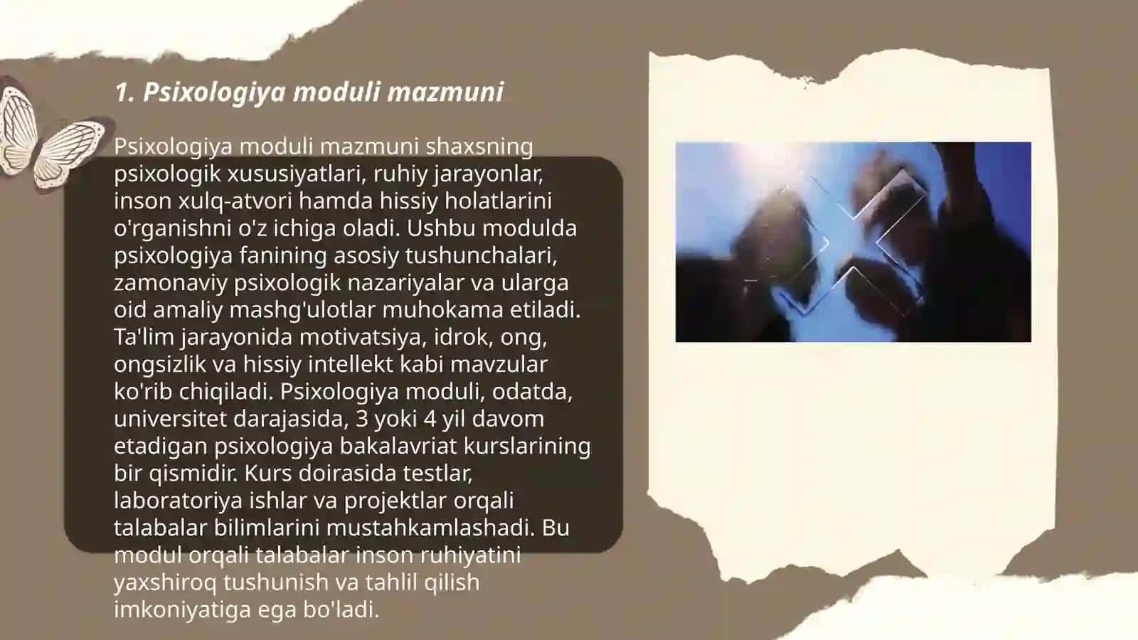 Psixologiya modulining predmeti maqsadi va vazifalari 3