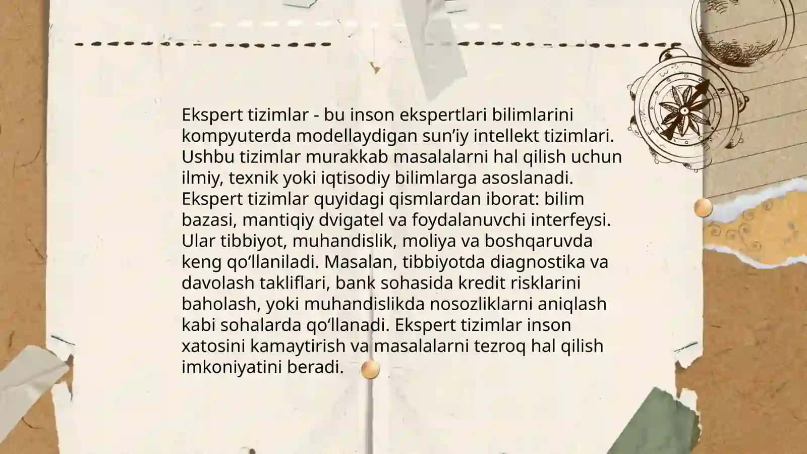 Ekspert tizim haqida 3