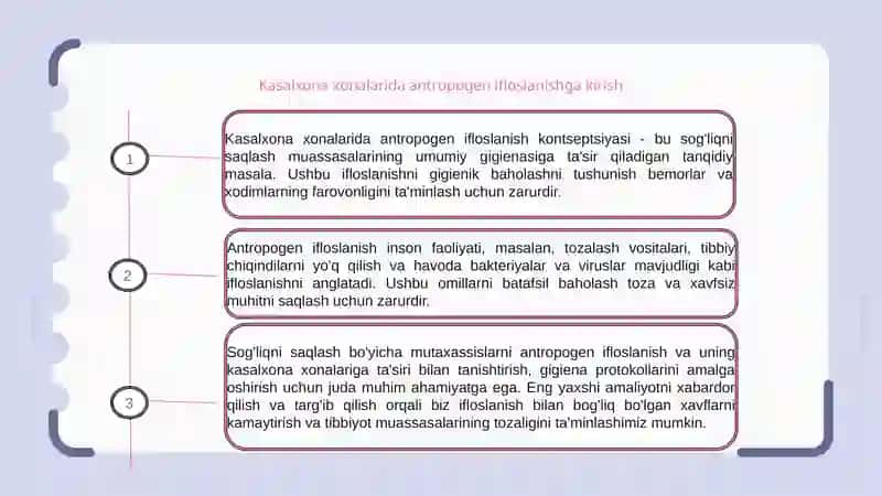 Antropogen ifloslanish gigienasi 3