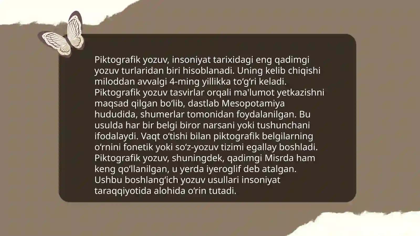 Piktografik yozuvlar Markaziy Osiyo hududlarida 3