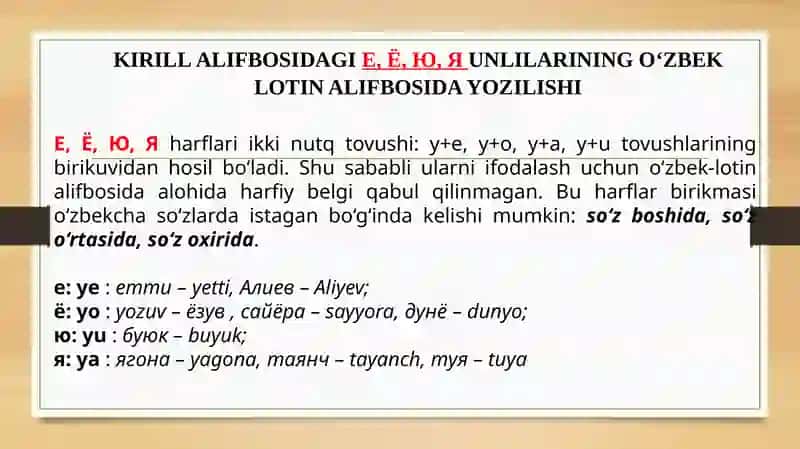 Unliva undosh harflar. O‘zbek-lotin alifbosida gimatnlar ni o‘qish va yozish mashqi 3