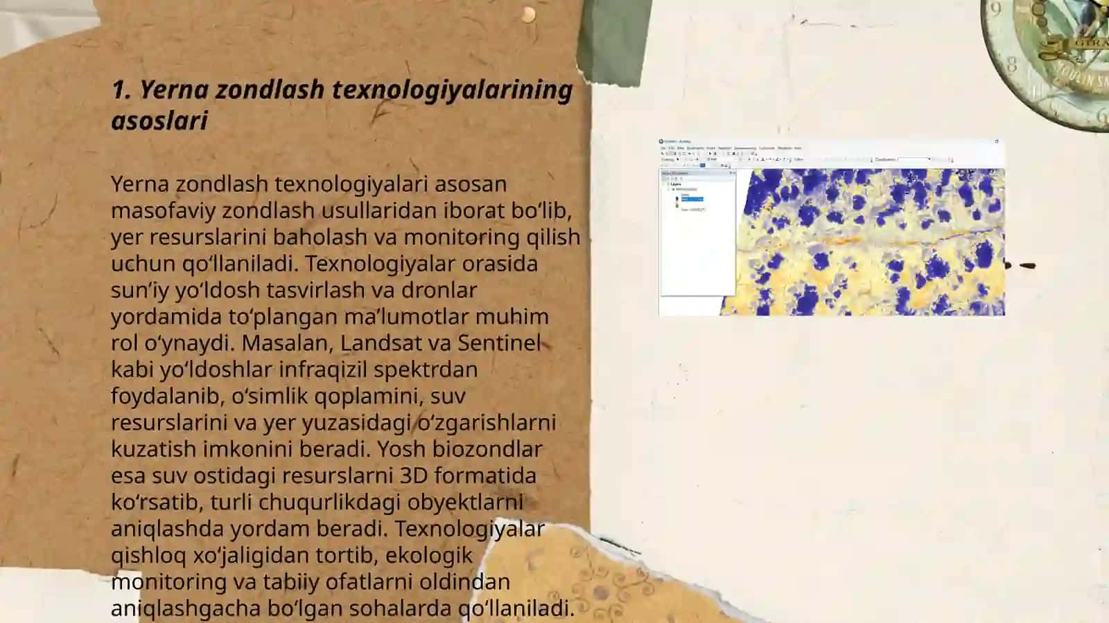 Yerni masofadan zondlash va GAT texnologiyaalari 3