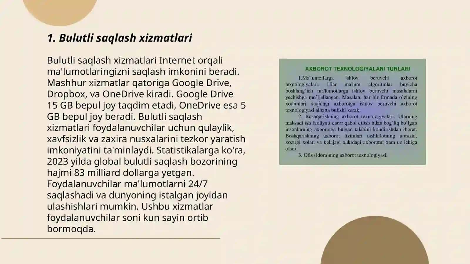 Bulutli texnologiyalarni mobil texnologiyalarda qoʻllash 3