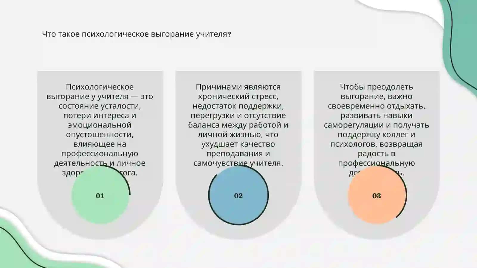 Психологическое выгорание учителя и пути его преодоления 3
