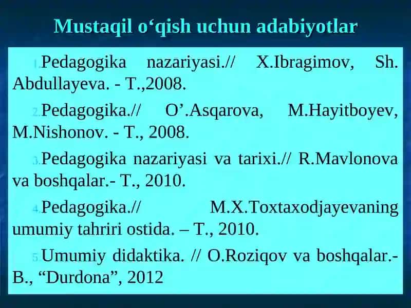 UMUMIY PEDAGOGIKA 3