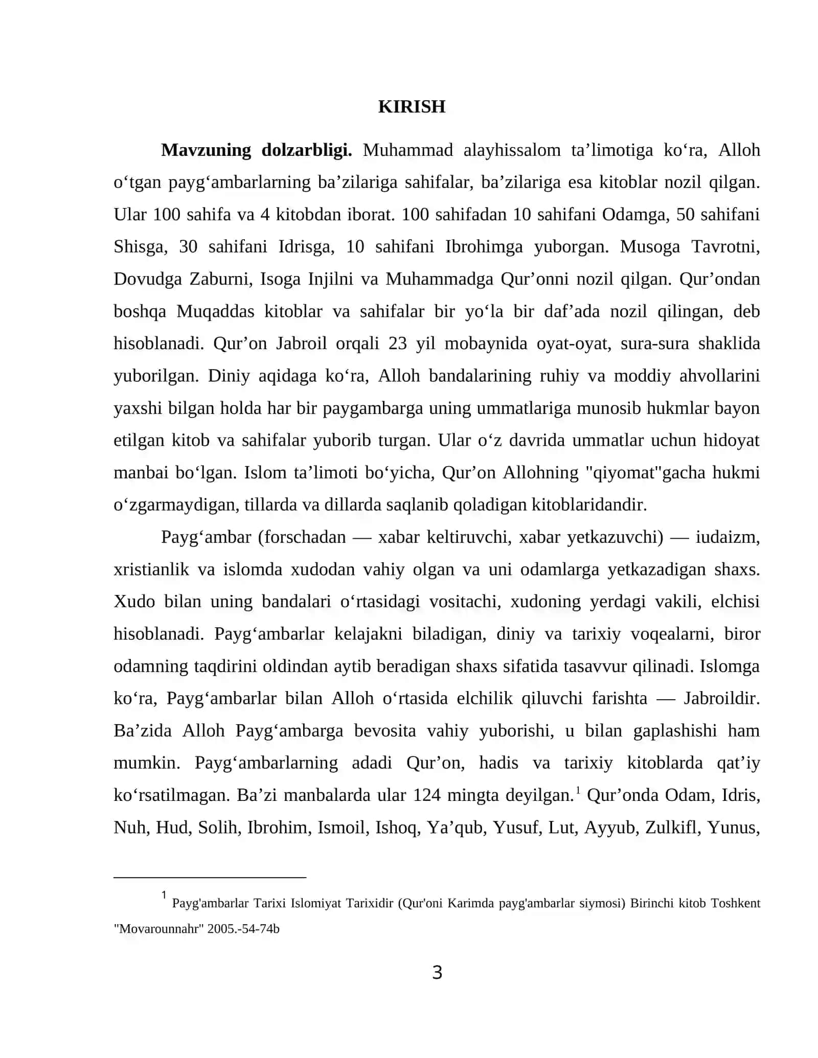Muqaddas kitoblardagi tarixiy voqealarning ma'naviy ahamiyati 3