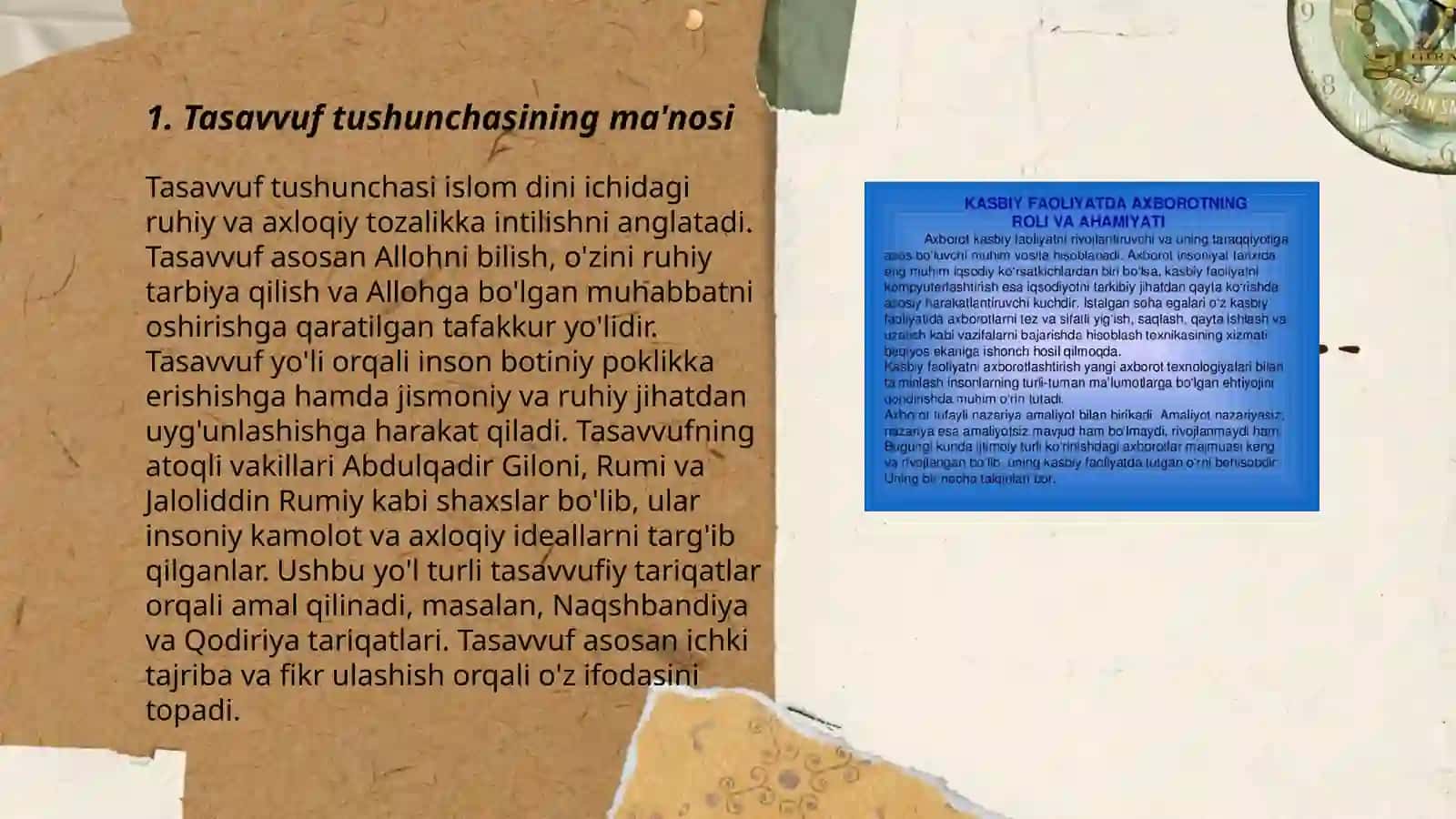 Tasavvuf tushunchasi va uni madaniyatining kelib chiqishi 3