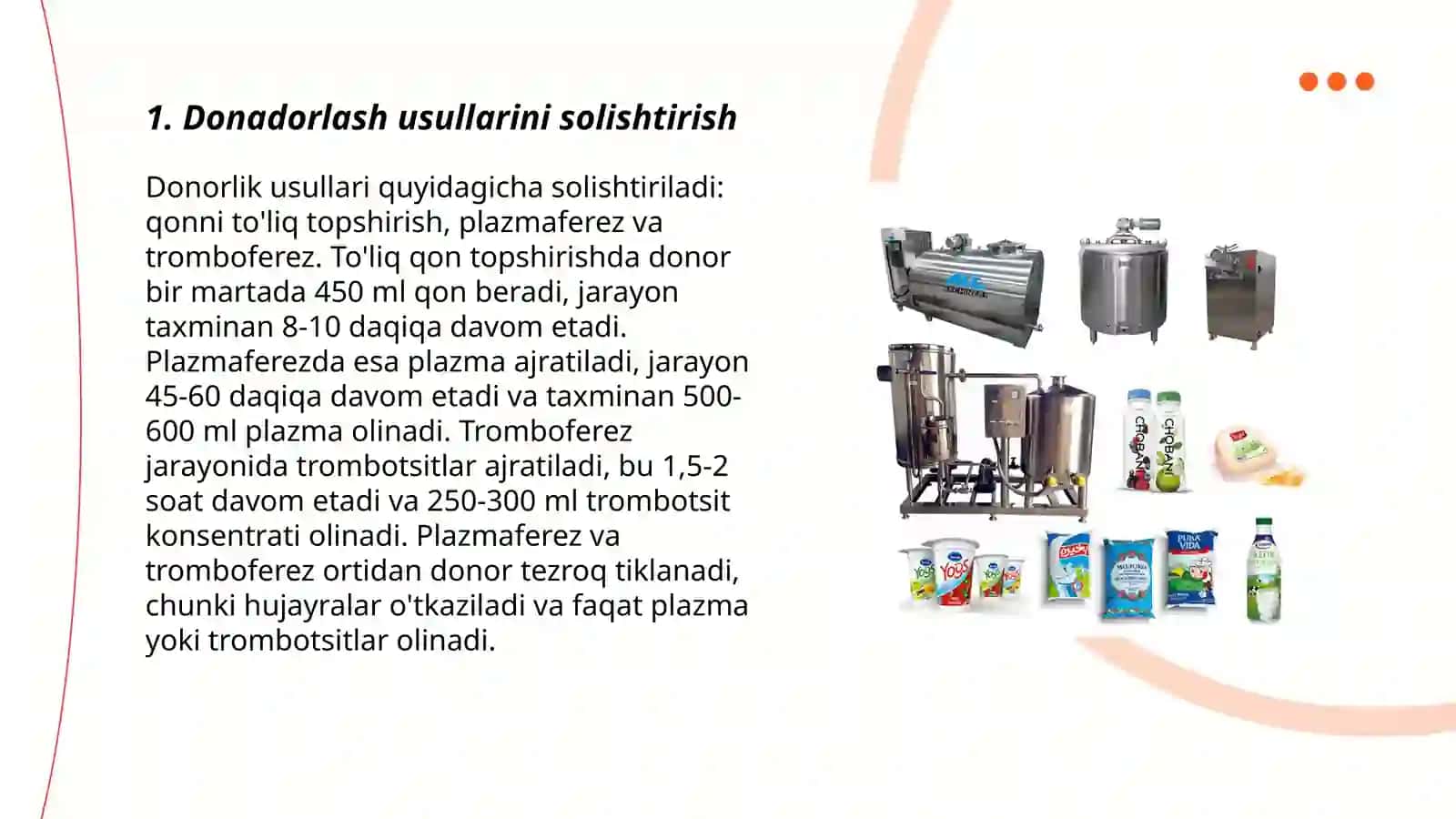 Tabletkalar ishlab chiqarishda donadorlash jarayonlarini takomillashtirish SF 304A guruh talabasiPanjiyeva Mohichehra 3
