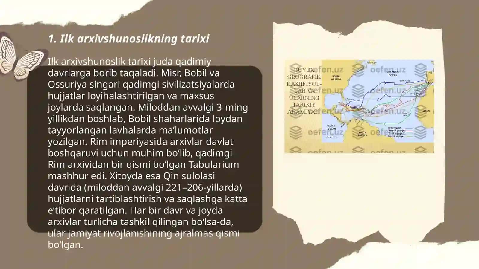 Ilk arxivshunoslikning tarixi 3