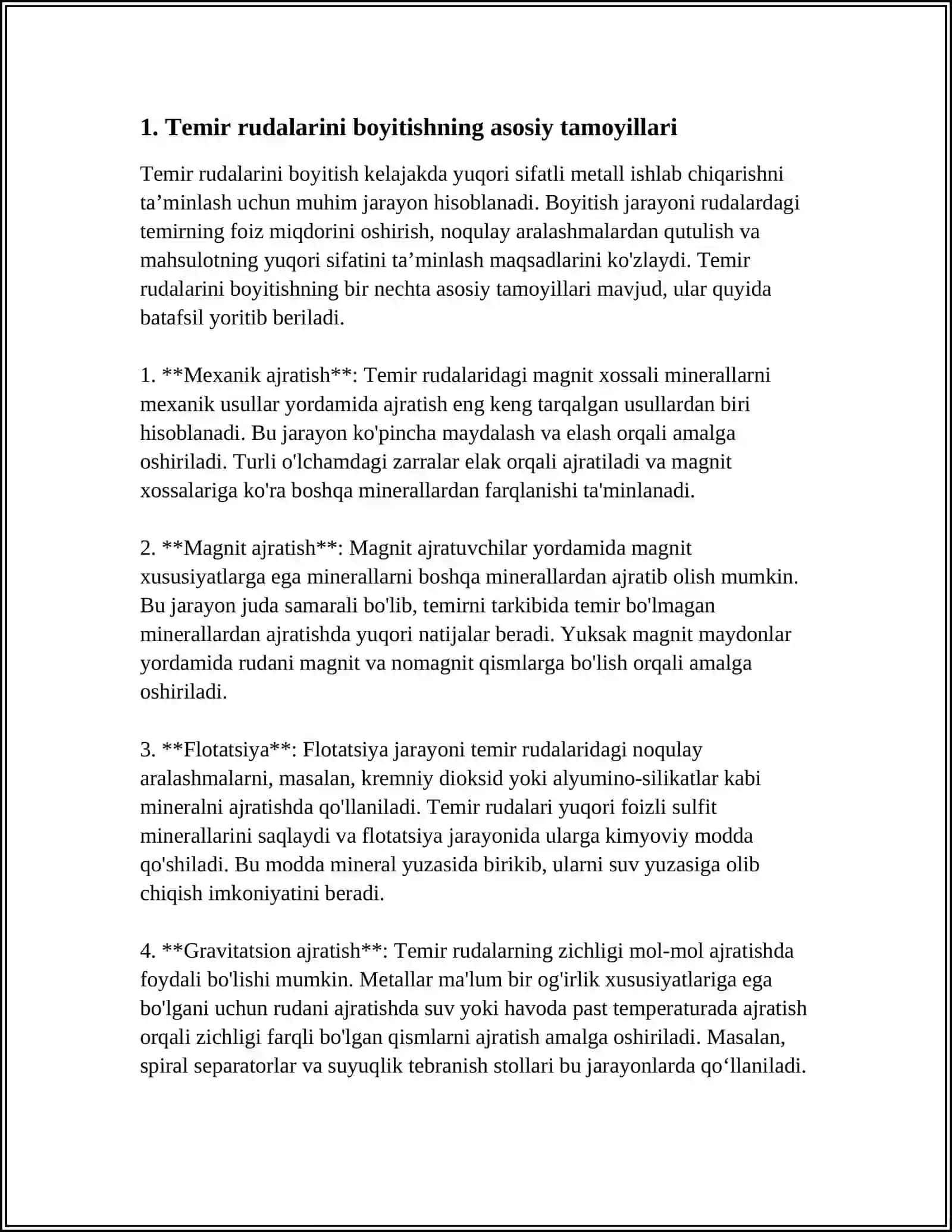 TEMIR RUDALARINI BOYITISH TEXNOLOGIYASI 3