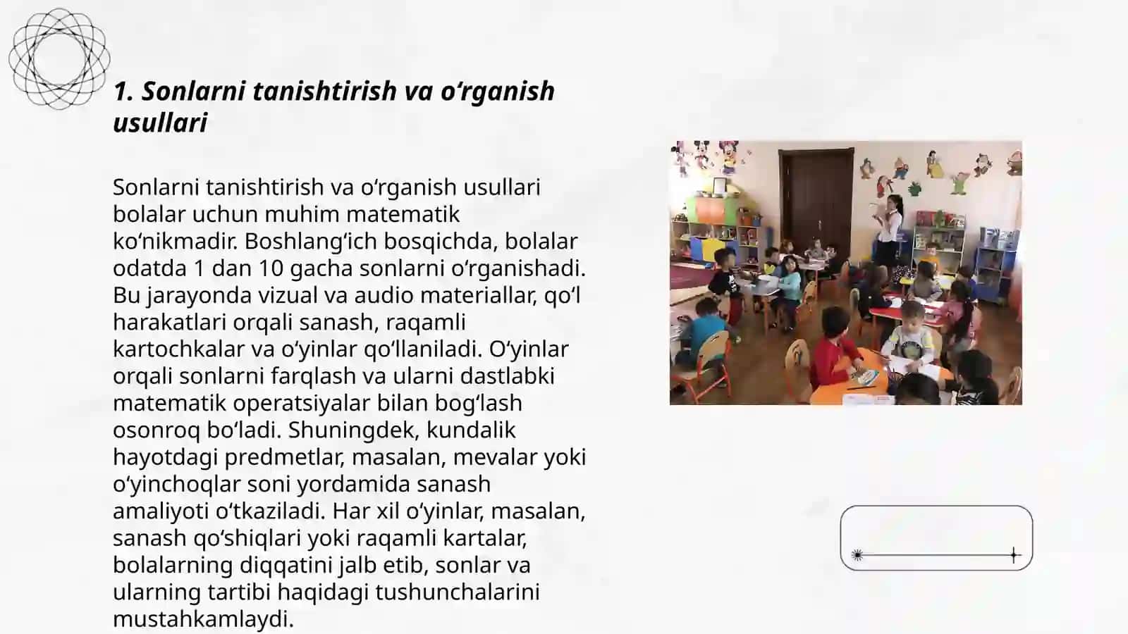 Maktabgacha taʼlim tashkilotlarida matematika mashgʼulotlarini tashkil etish 3