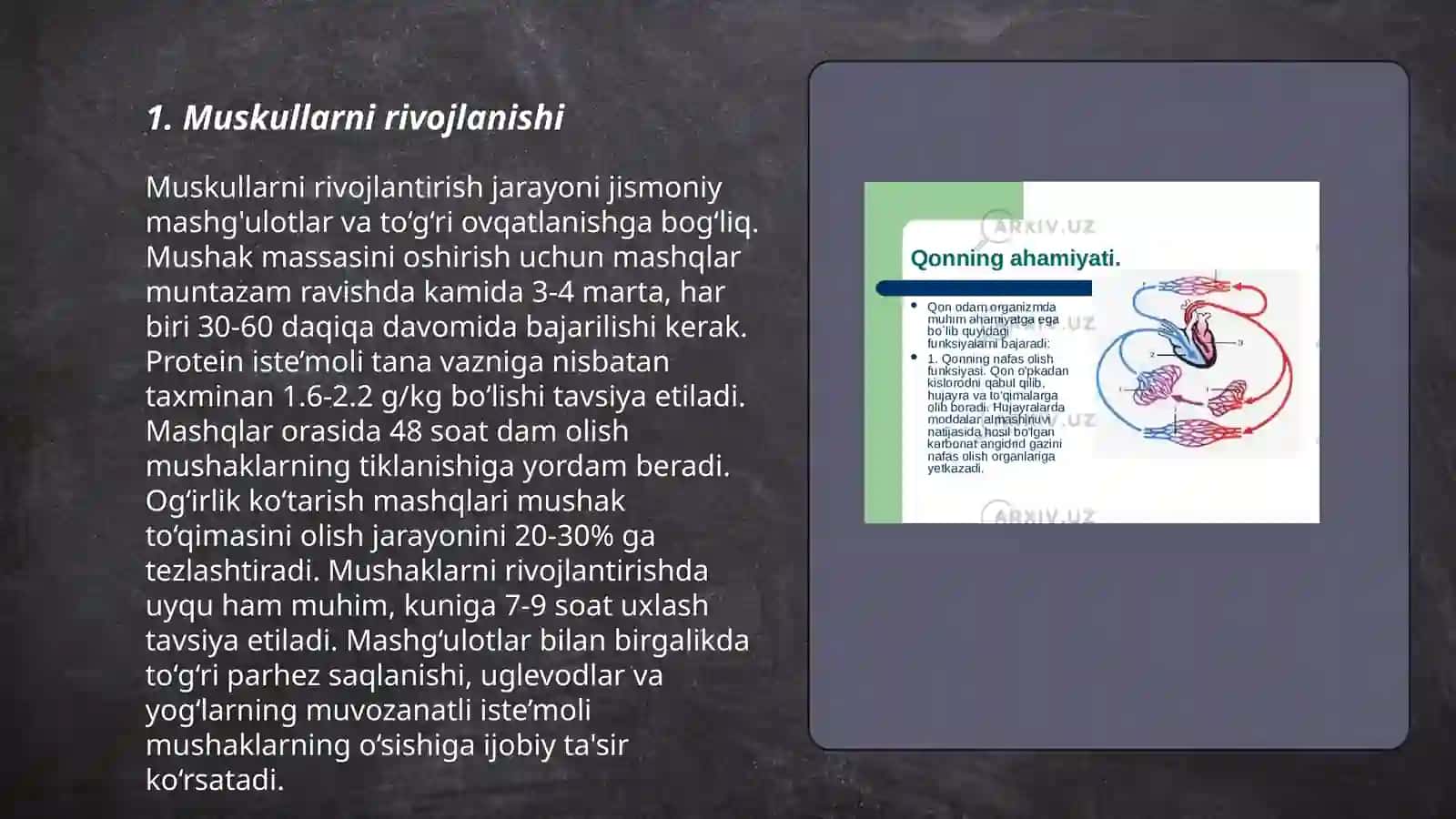 Muskullarning yosh xususiyatlari va gigiyenasi 3