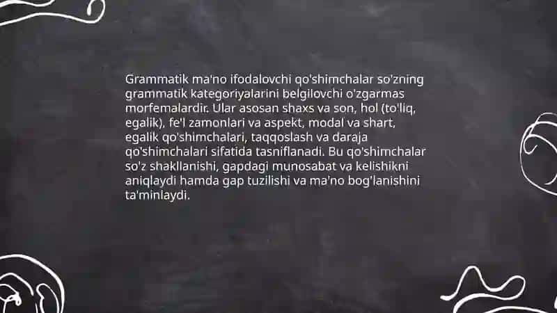 Grammatik ma'no ifodalovchi vositalar 3