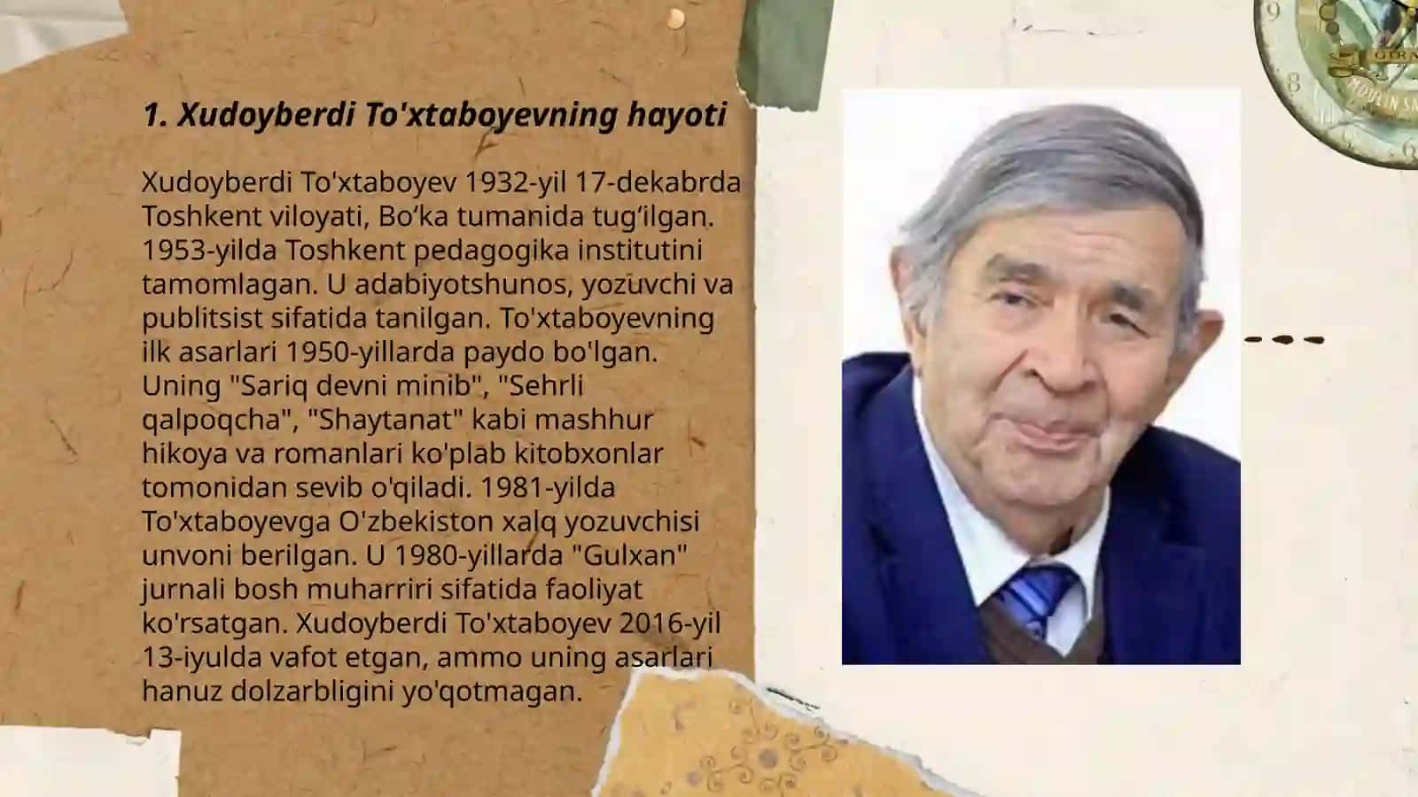 Xudoyberdi To'xtaboyev hayoti va ijodi 3
