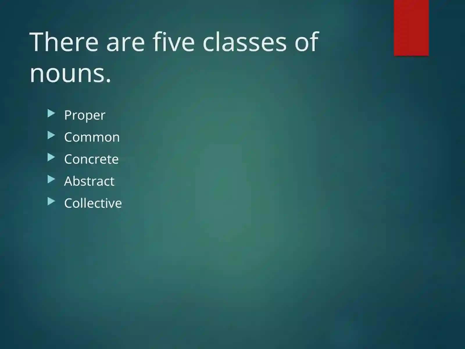 noun and it's types 3