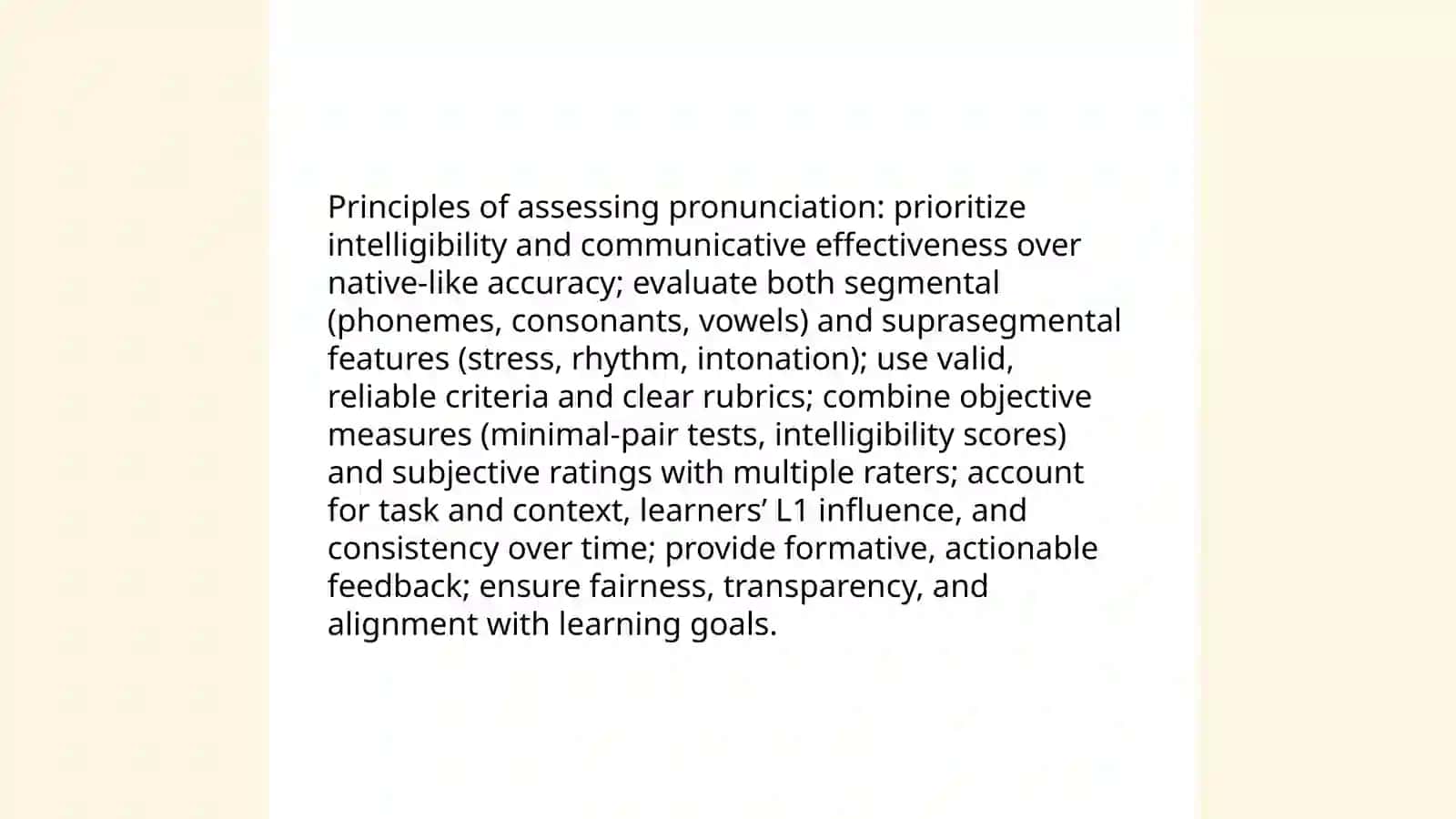 Assensing pronunciation 3