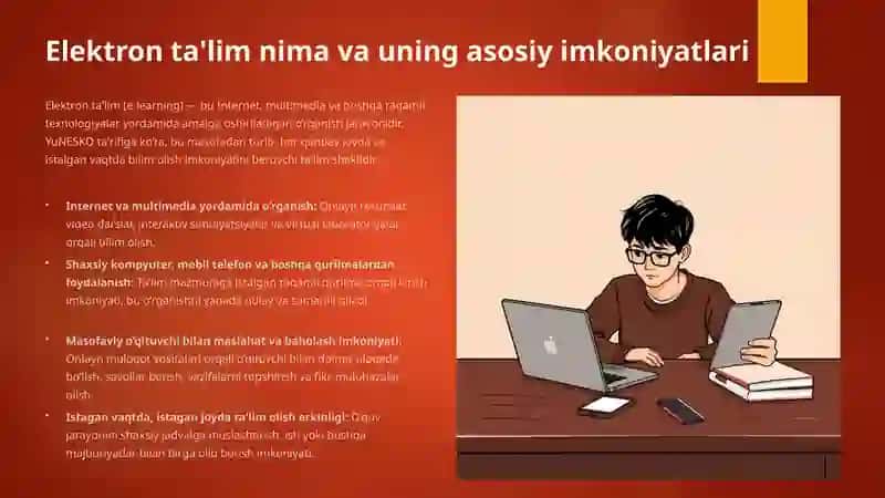 Elektron ta'limni rivojining yetakchi tendensiyalari 3