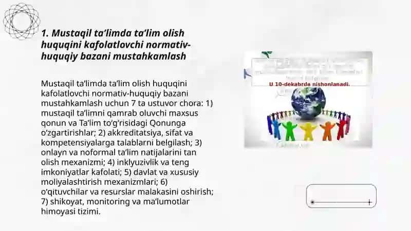 Mustaqil taʼlim doirasida inson huquqlari va erkinliklari kafolatining yaratilishi 3