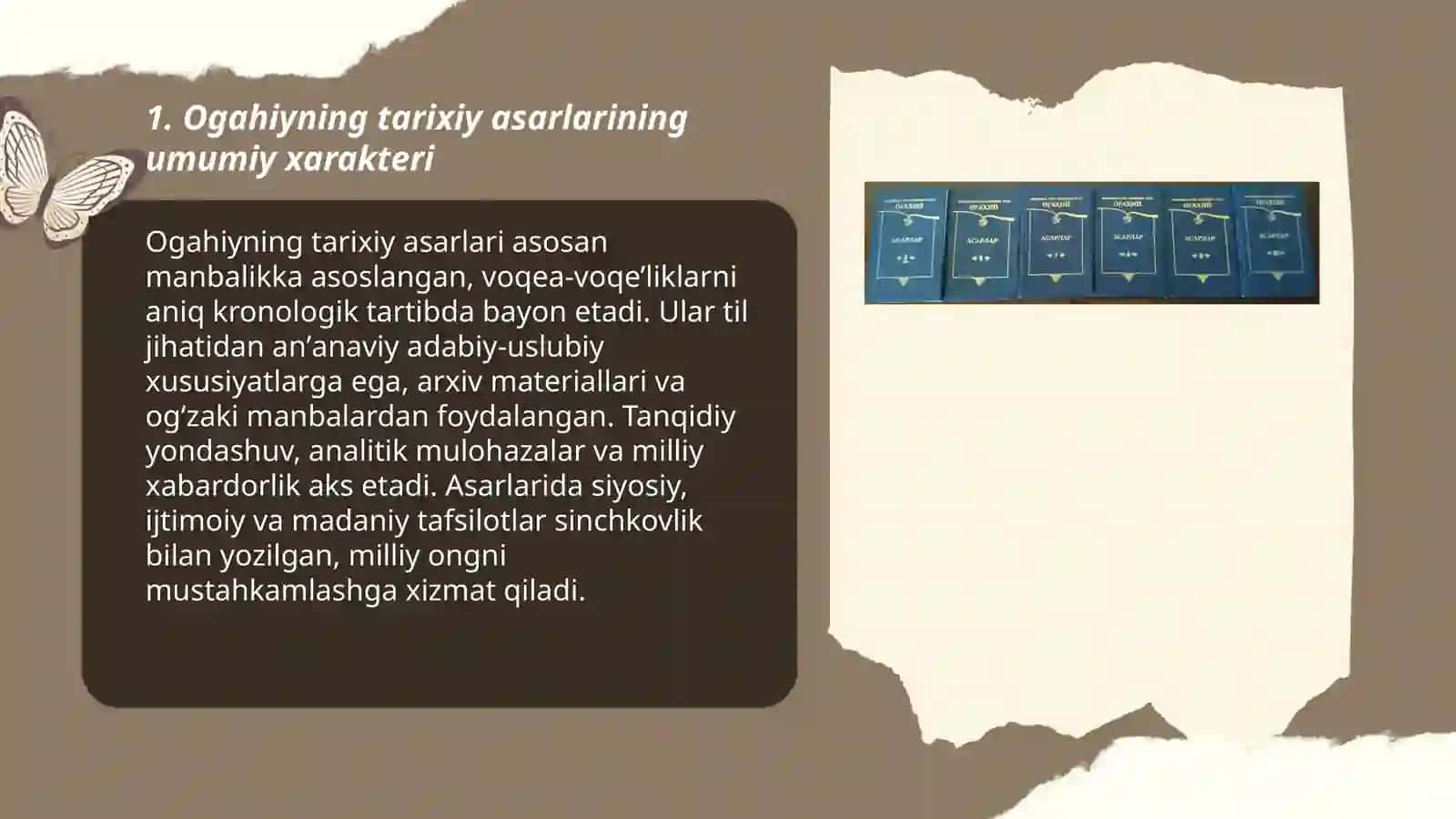 Ogahiyning tarixiy va tarjima asarlari 3