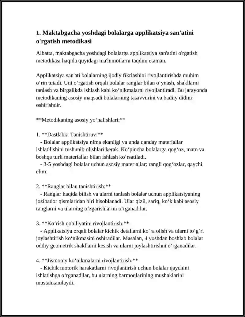 MAKTABGACHA YOSHDAGI BOLALARNI APPLIKATSIYA ISHLARIGA OʻRGATISH 3