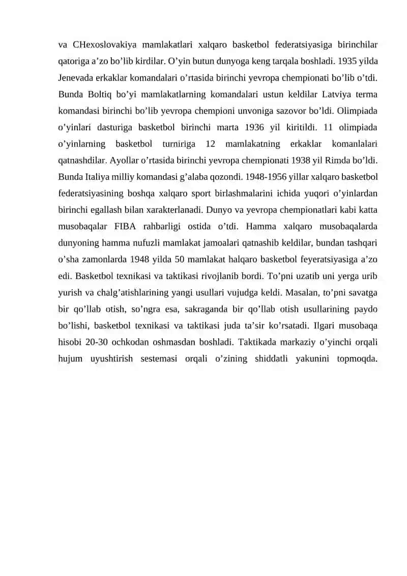 Yosh basketbolchilarni texnik usullarga oʻrgatishni prinsiplari 3