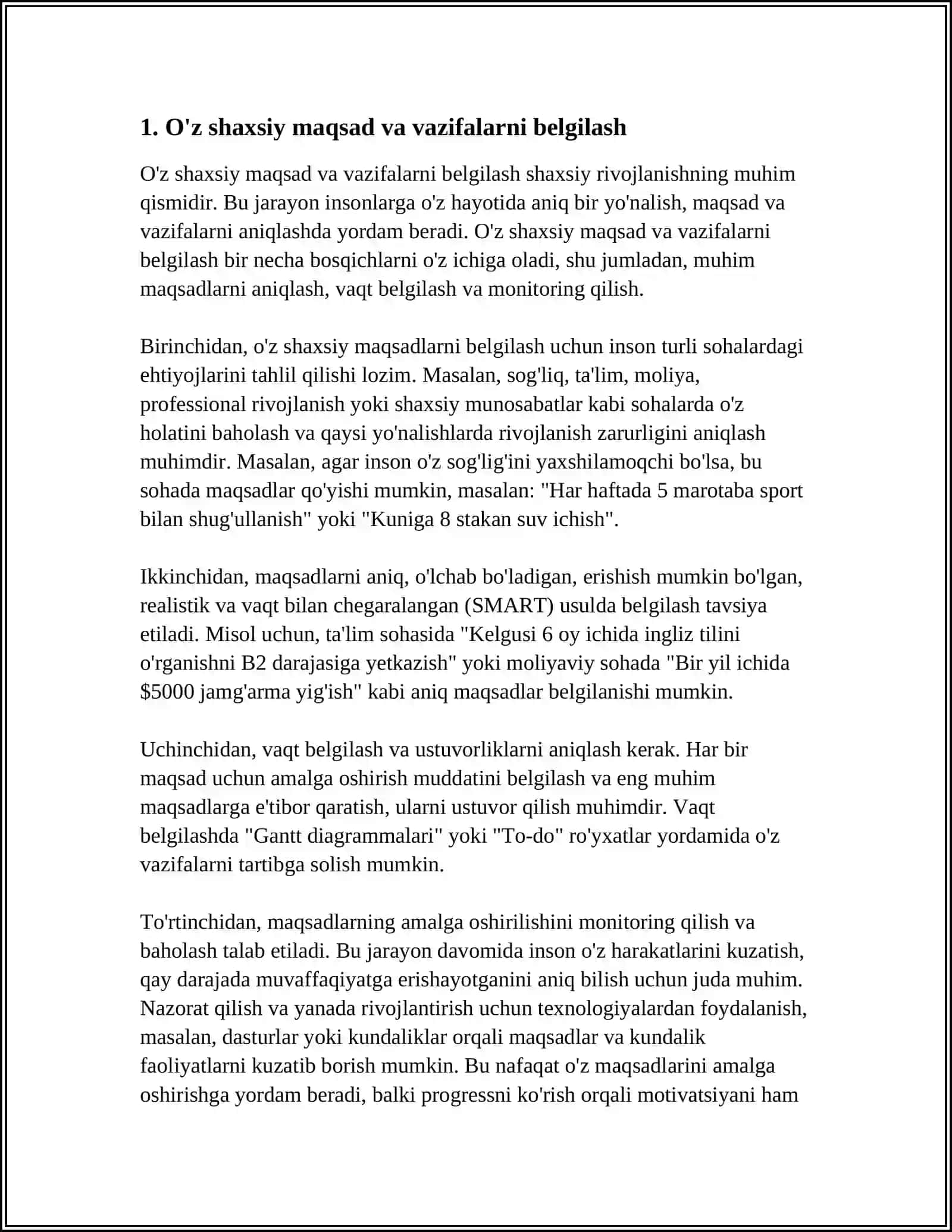 HUQUQSHUNOSNING SHAXSIY RIVOJLANISH REJASI 3