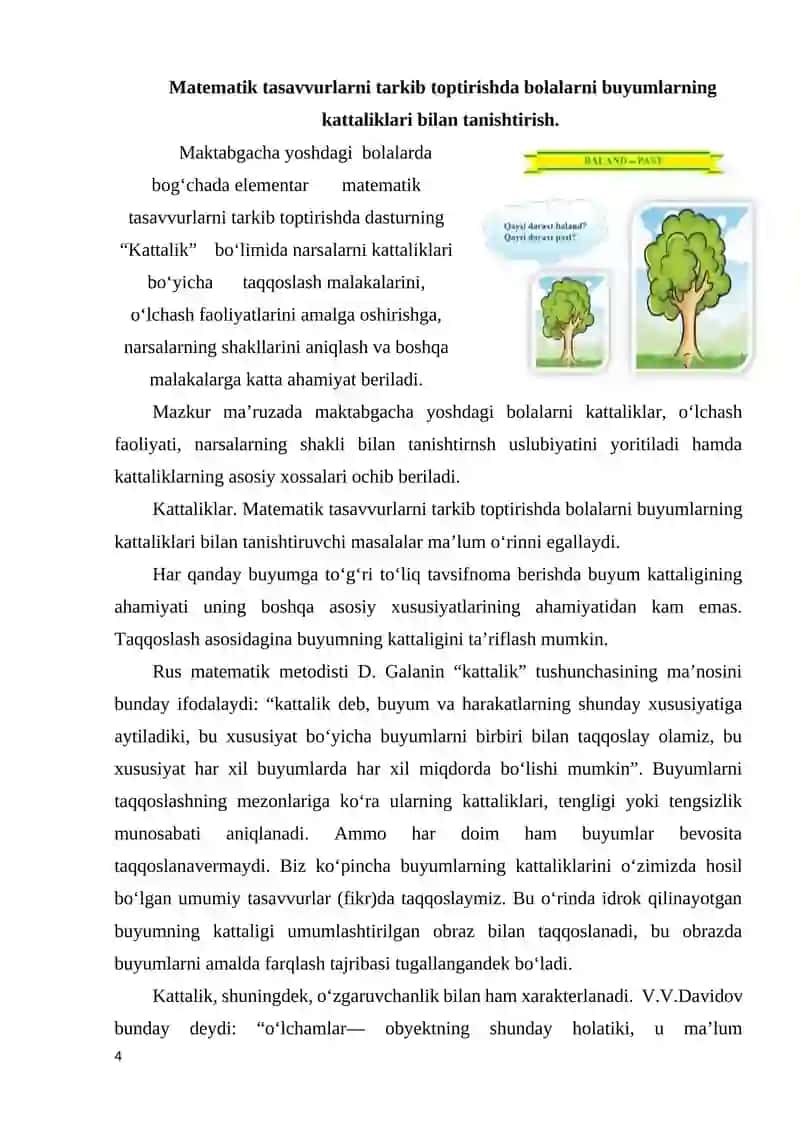 ELEMENTAR MATEMATIK TASAVVURLARNI SHAKLLANTIRISH 3
