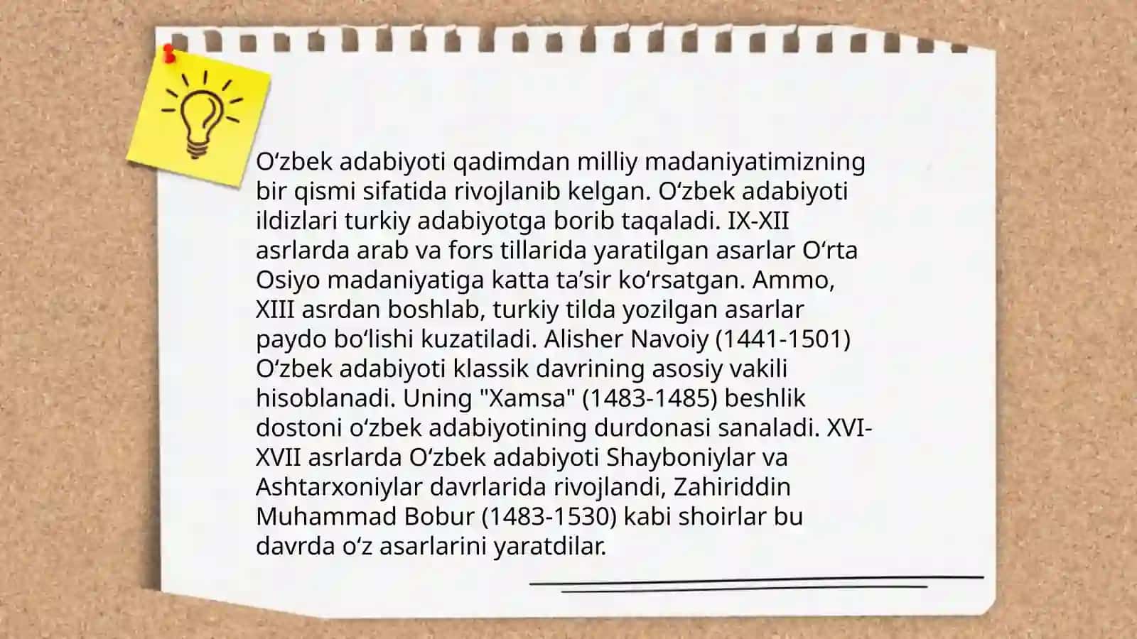 Oʻzbek adabiyoti tarixi 3