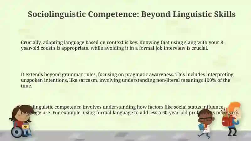 Sociolinguistics and Cultural Context in Language Learning 3