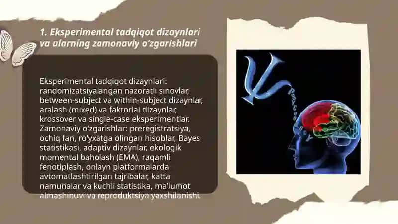 Hozirgi zamon psixologiyasining tadqiqot metoʻdlari 3