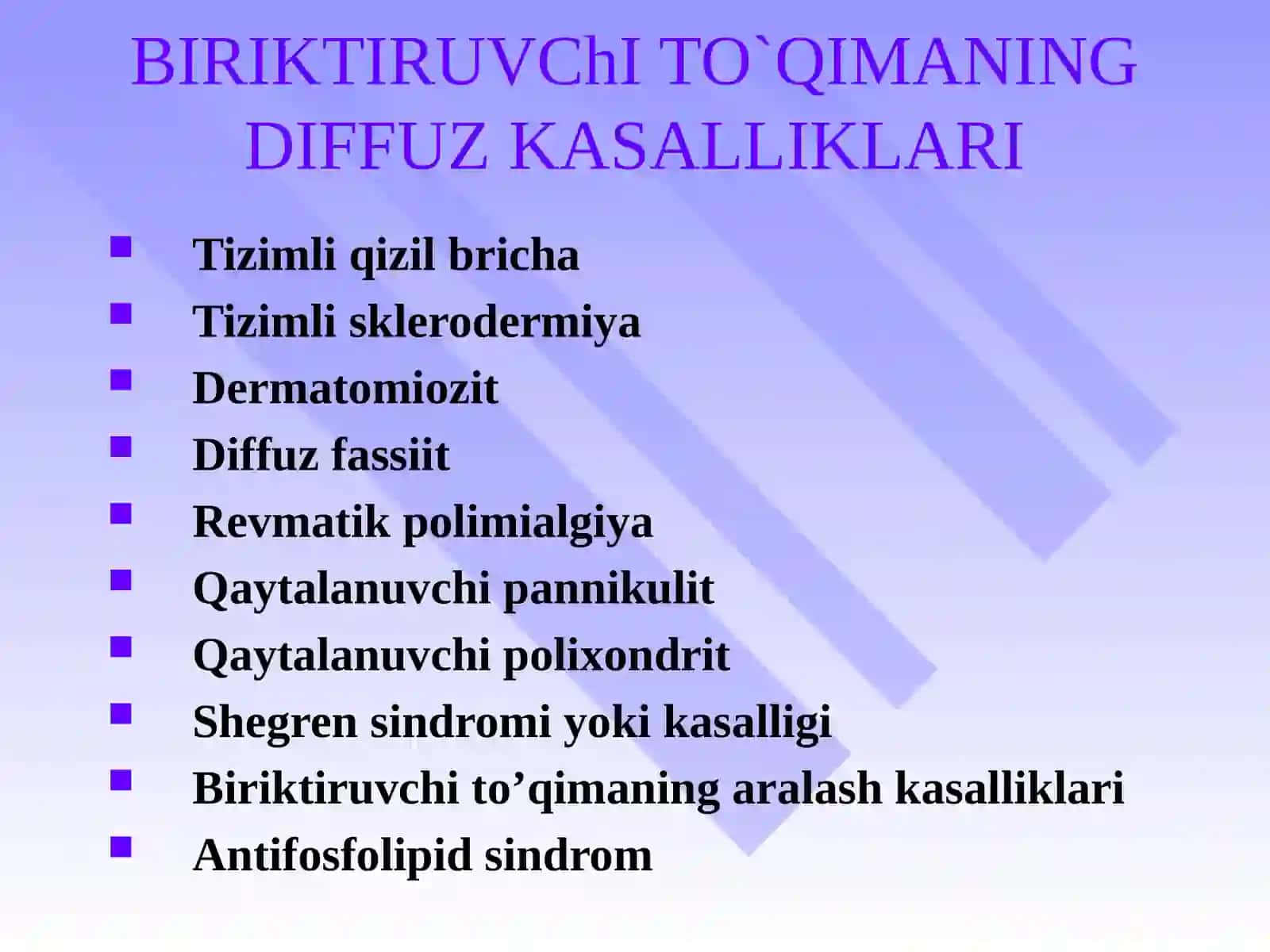 Tizimli Qizil Bo`richa 3