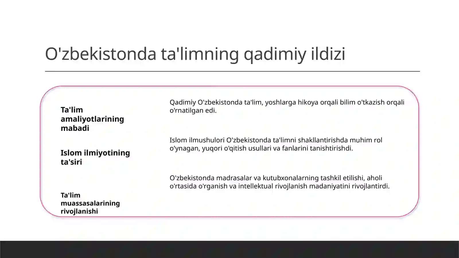 Mustaqil O‘zbekistonda ta'lim va pedagogik fikr taraqqiyoti 3