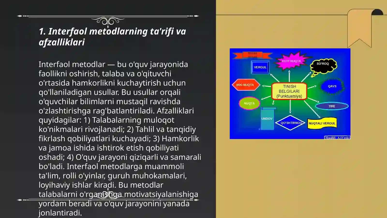 Ta'limda interfaol metodlarni qo'llash texnologiyalari 3