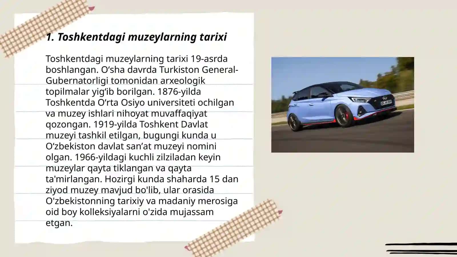 Toshkentdagi muzeylarning tarixi 3