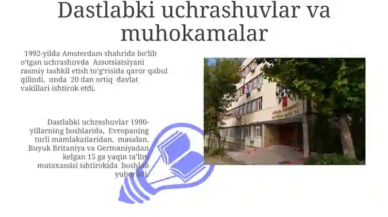 Yevropa gospital pedagogika uyushmasi tashkil topish tarixi 3