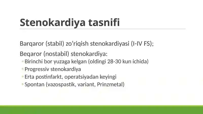 Yurakning ishemik kasalliklari 3
