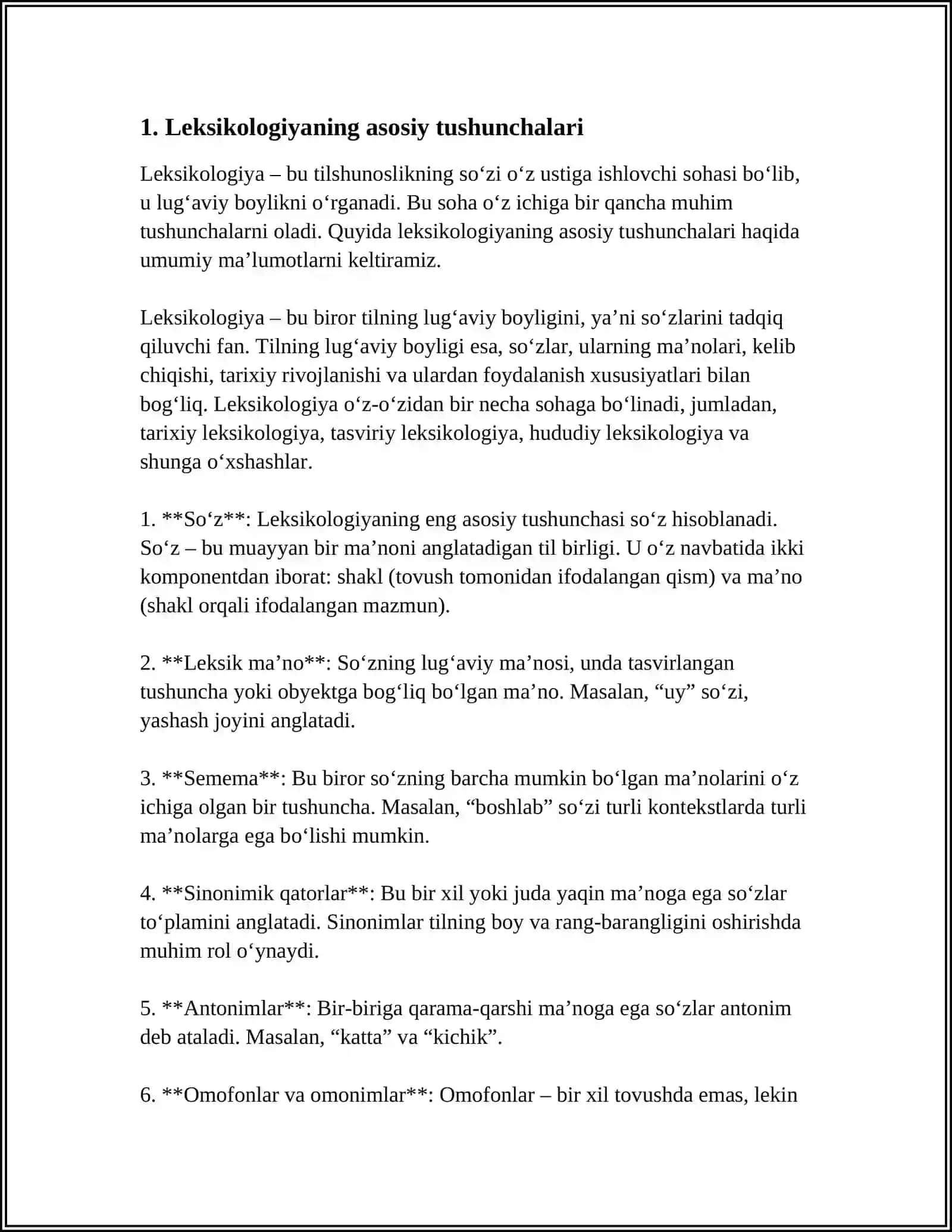 LEKSIKOLOGIYA 3