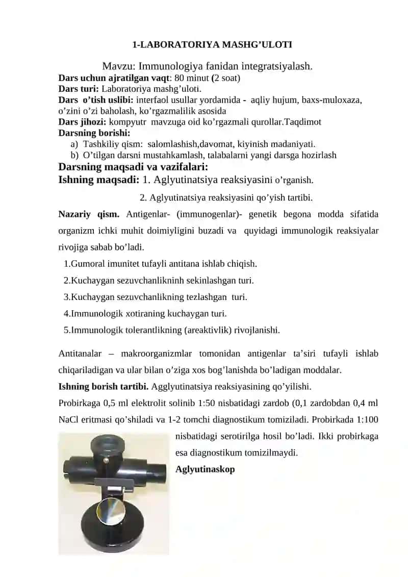 Laboratoriya Mashg‘ulot Ishlanmasi 3