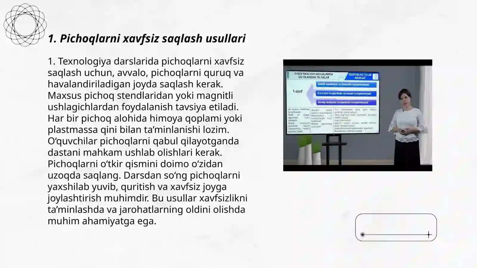 Pichoqlarni xavfsiz saqlash usullari 3