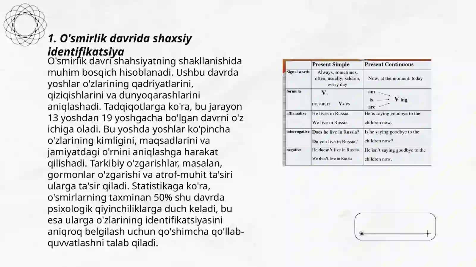 Ilk o‘smirlik davrda psixologik jarayonlarning shakllanish xususiyati 3