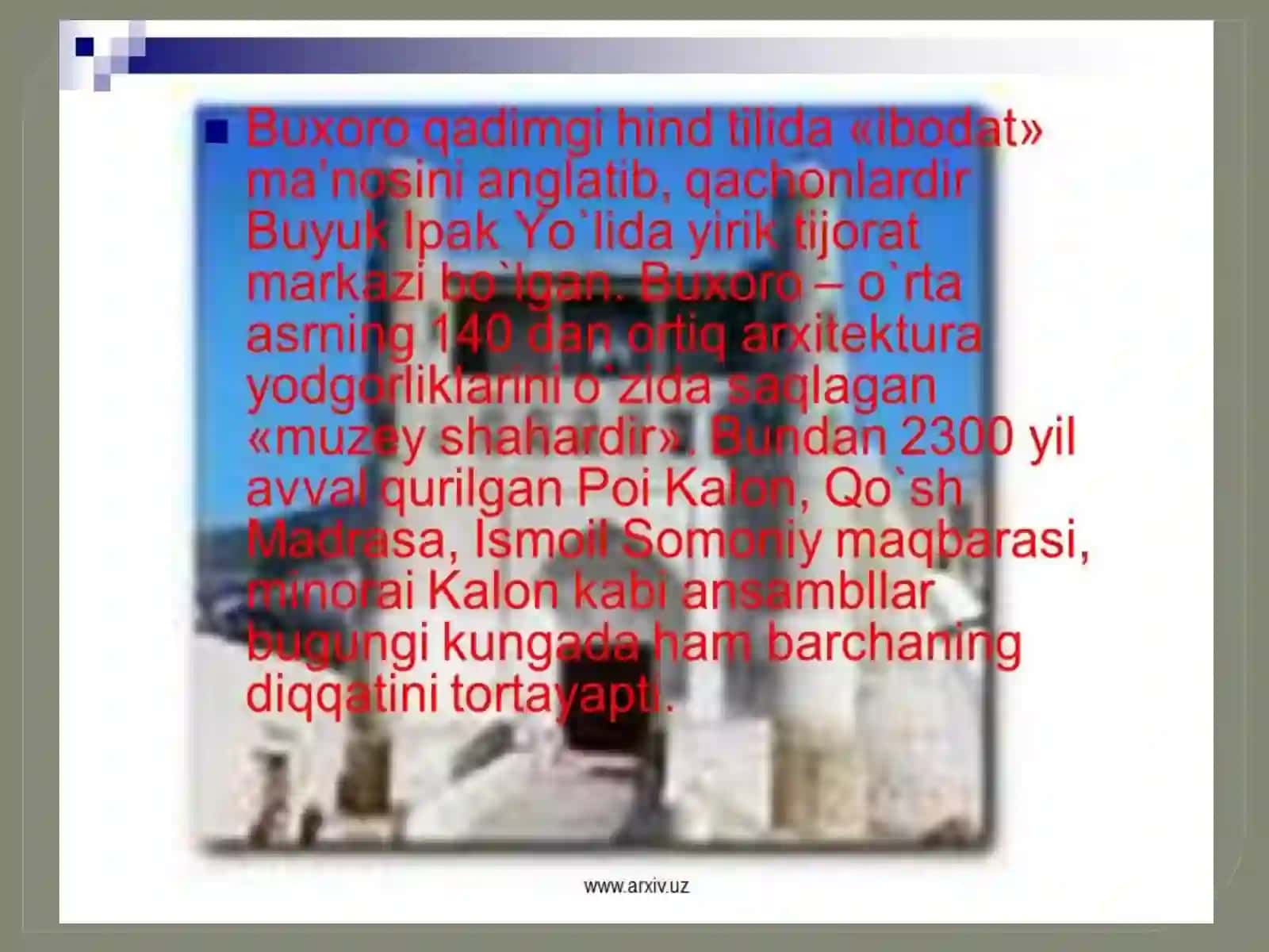 O’zbekiston hududlarining xonliklarga bo’linib ketishi, uning sabab va oqibatlari 3
