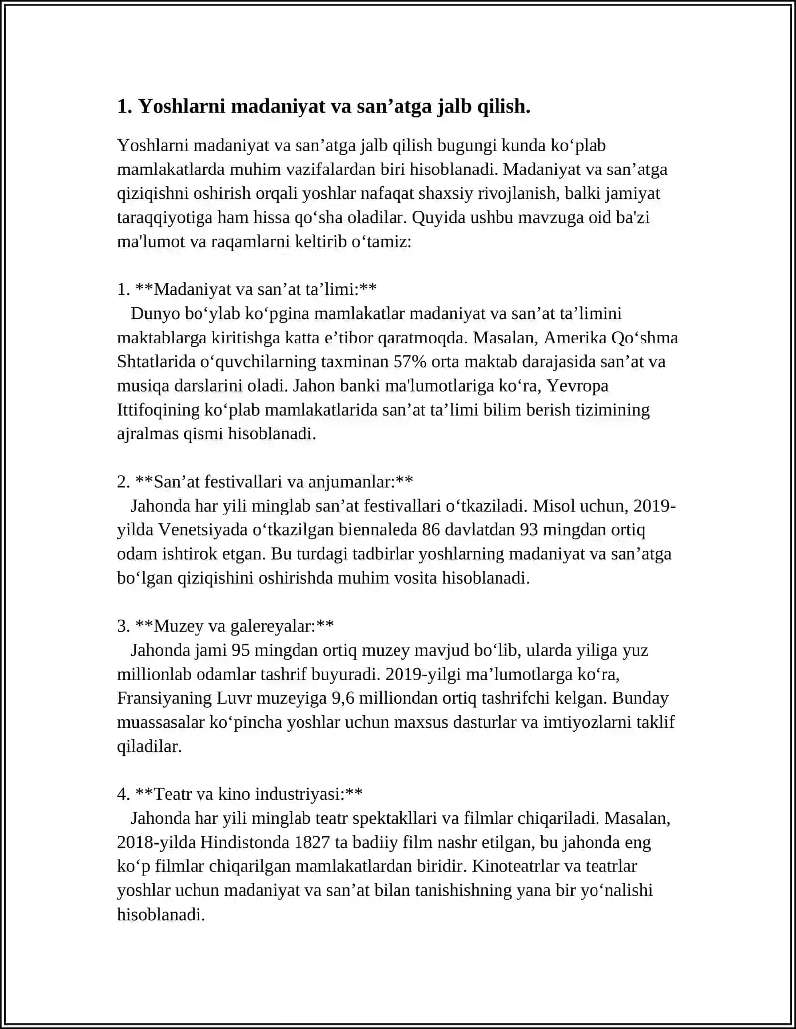 O‘ZBEKISTON RESPUBLIKASI PREZIDENTI TOMONIDAN ILGARI SURILGAN BESHTA MUHIM TASHABBUS VA UNING AMALGA TATBIQ ETILISHI 3