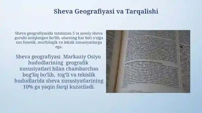 Oʻzbek dialektologiyasining asosiy tushunchalari 3