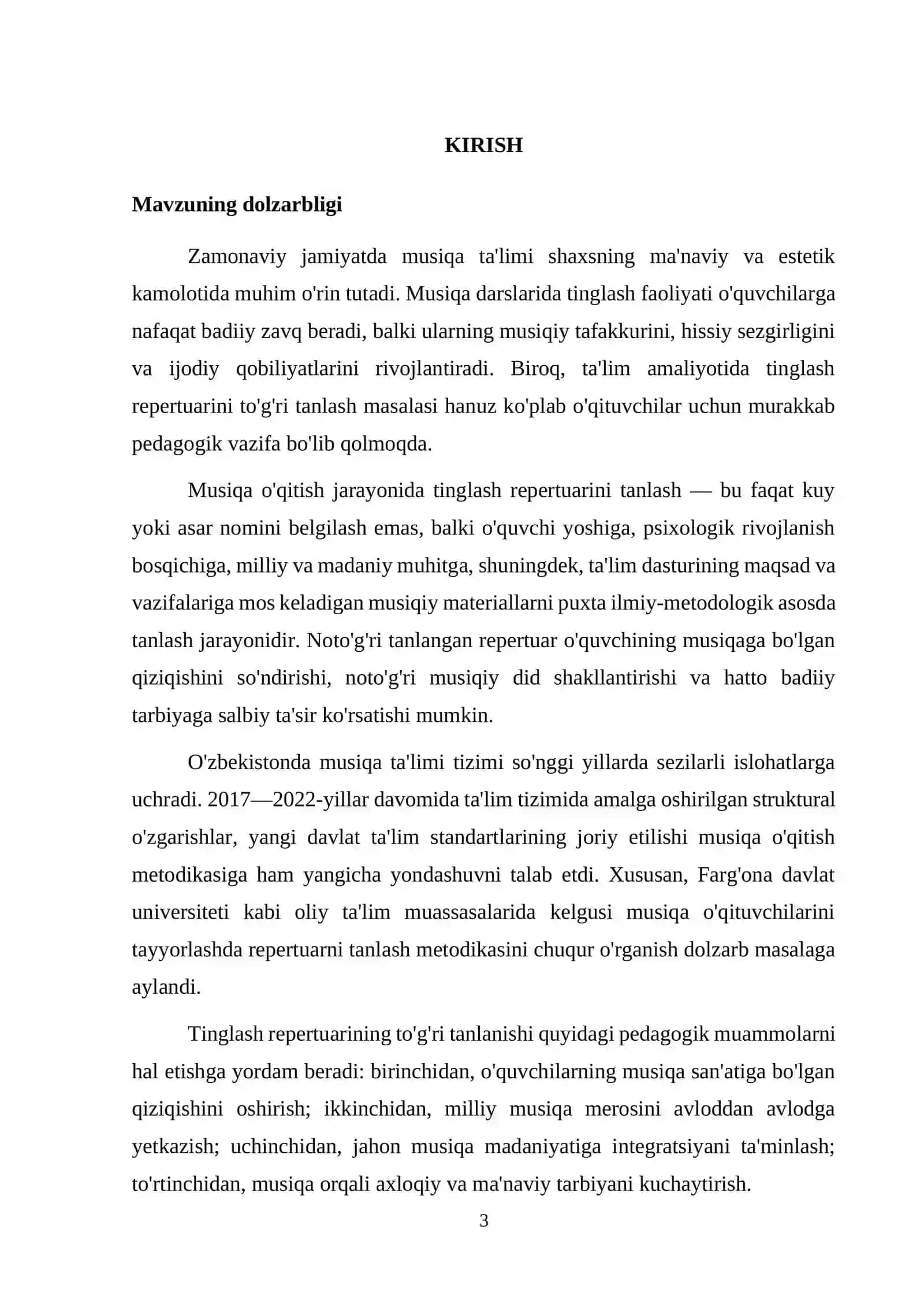 Musiqa o'qitish jarayonida tinglash repertuarini tanlash 3
