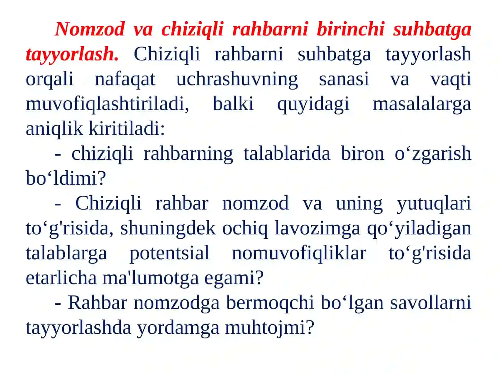 TANLOVDAN KEYINGI CHORA-TADBIRLAR 3