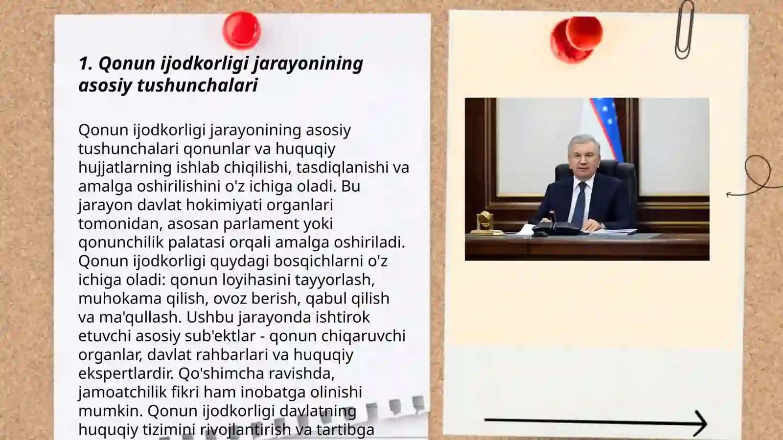 Qonun ijodkorligi jarayoni tushunchasi prinsiplari va bosqichlari 3