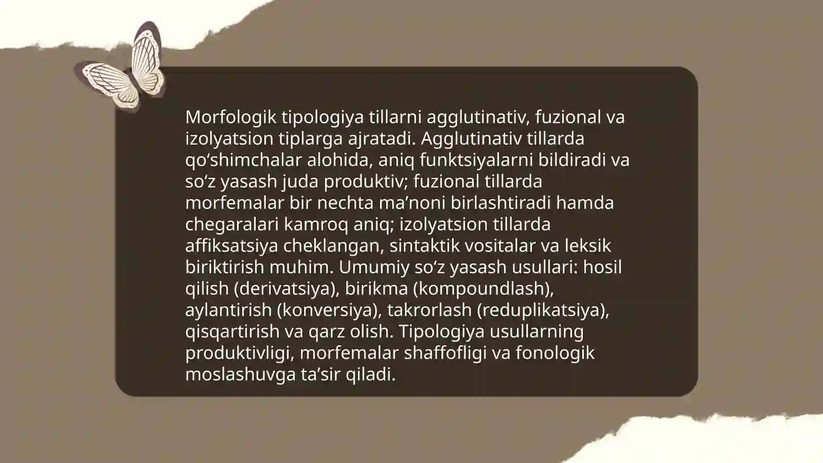 Turli tuzilishli tillarda soʻz yasash usullarining umumiy va farqli jihatlari 3